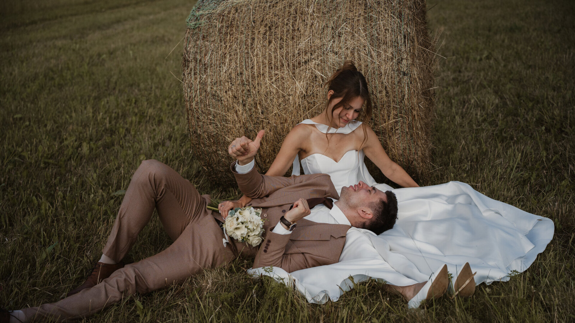 Wedding couple in Riga