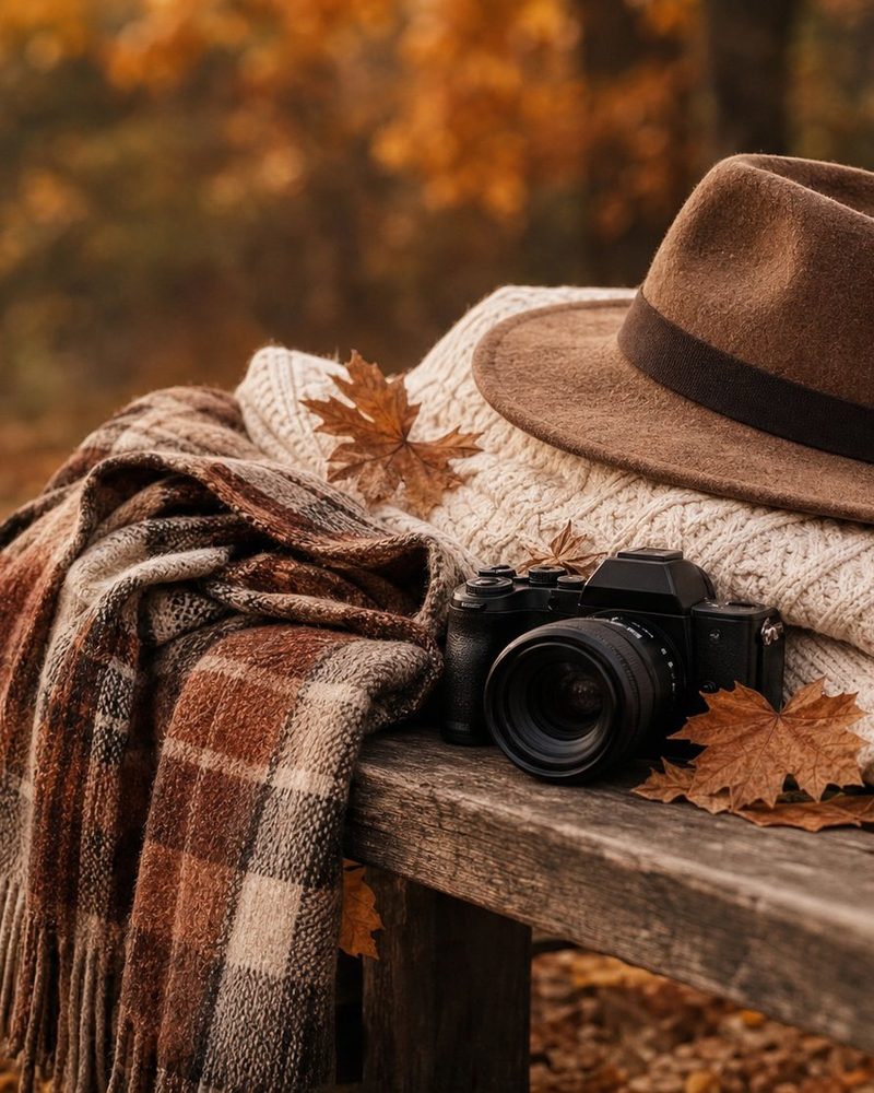 Rudens fotosesijas noskaņa Latvijā